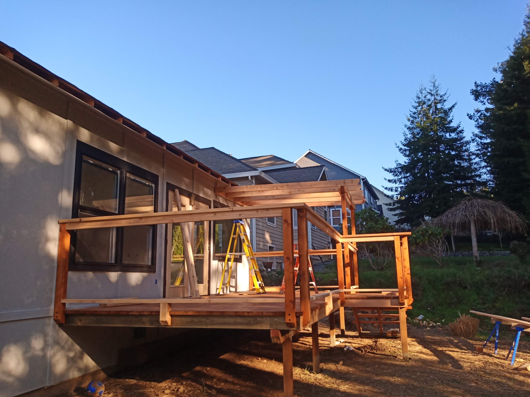Finished custom home exterior in Humboldt County
